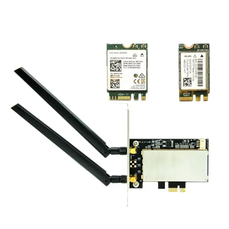 WTXUP NGFF M2 к PCIE AC адаптер карта AX200 9260 8265 1650A для портативных ПК|Сетевые карты| |