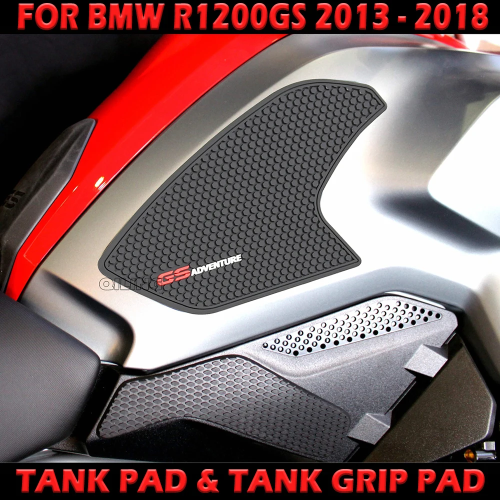 

Side Tank Pads FOR BMW R1200GS R 1200GS R1200 GS 2013-2018 Motorcycle Fuel Tank Pad Tank Grip Pads Tank Stickers