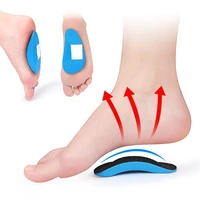 silicone insole foot flatfoot corrector shoe insoles cushion pad foot care tools shoes insert orthopedic insoles arch support