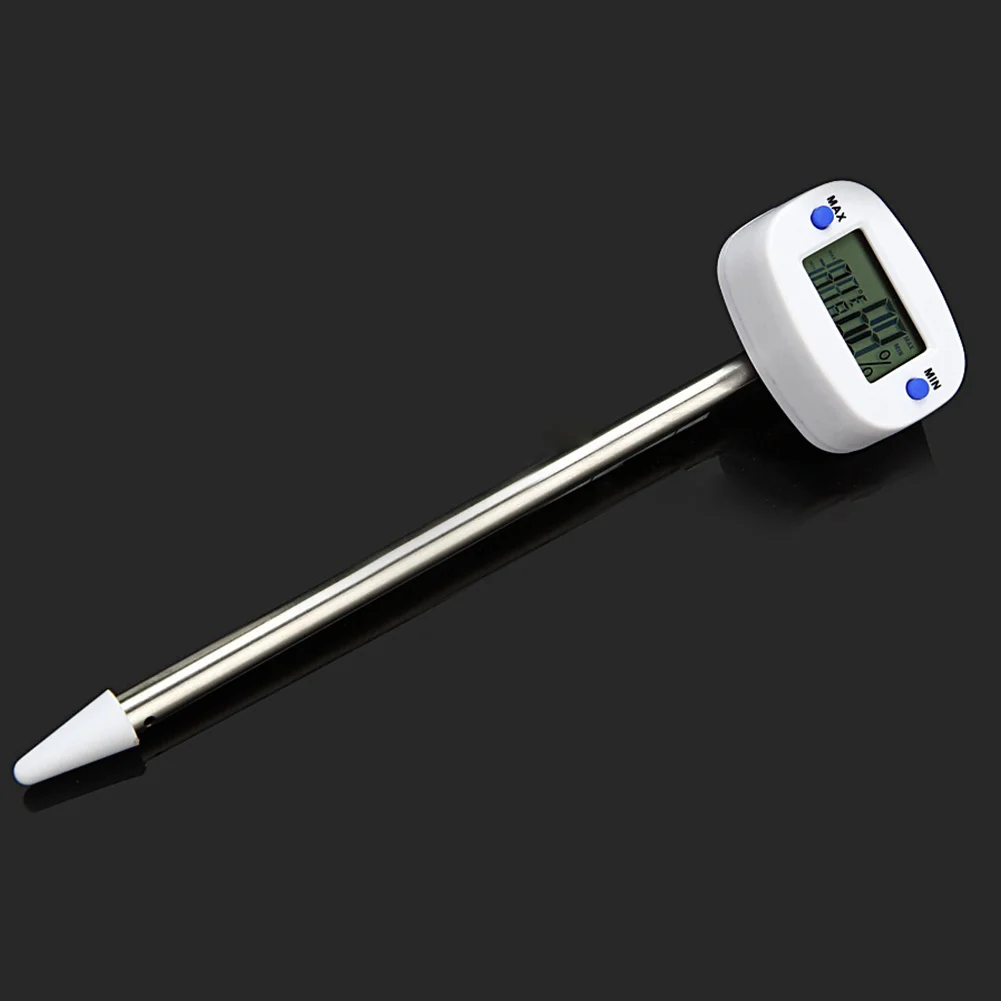 

Measure Digital Thermometer Meter Monitor Humidity Garden Tools Lawn Soil Tester Plant LCD Temperature