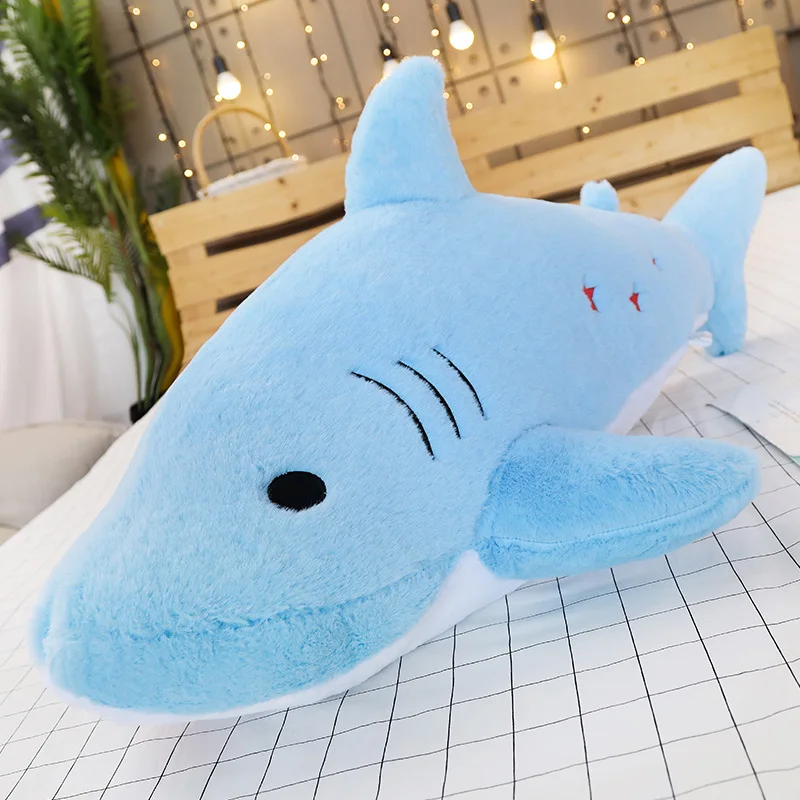 Игрушка плюшевая кусающая Акула 50 120 см|Мягкие игрушки животные| |