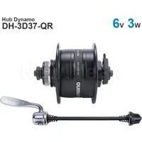 shimano hub dynamo dh 3d37 qr dh 3d32 qr disc brake 3 0w center lock 6 bolt quick release 16 28 inch wheel size original
