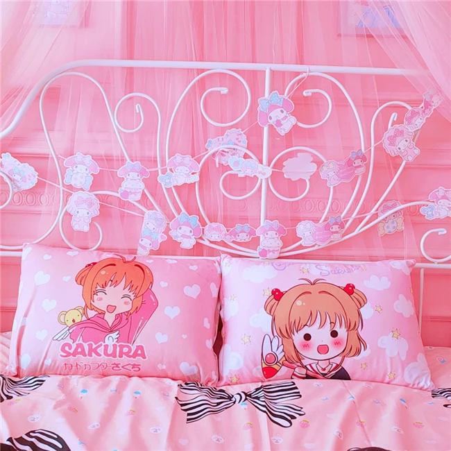 40x60 см Cardcaptor Sakura Girl Мягкий Чехол на подушку для дома спальни наволочки с рисунком
