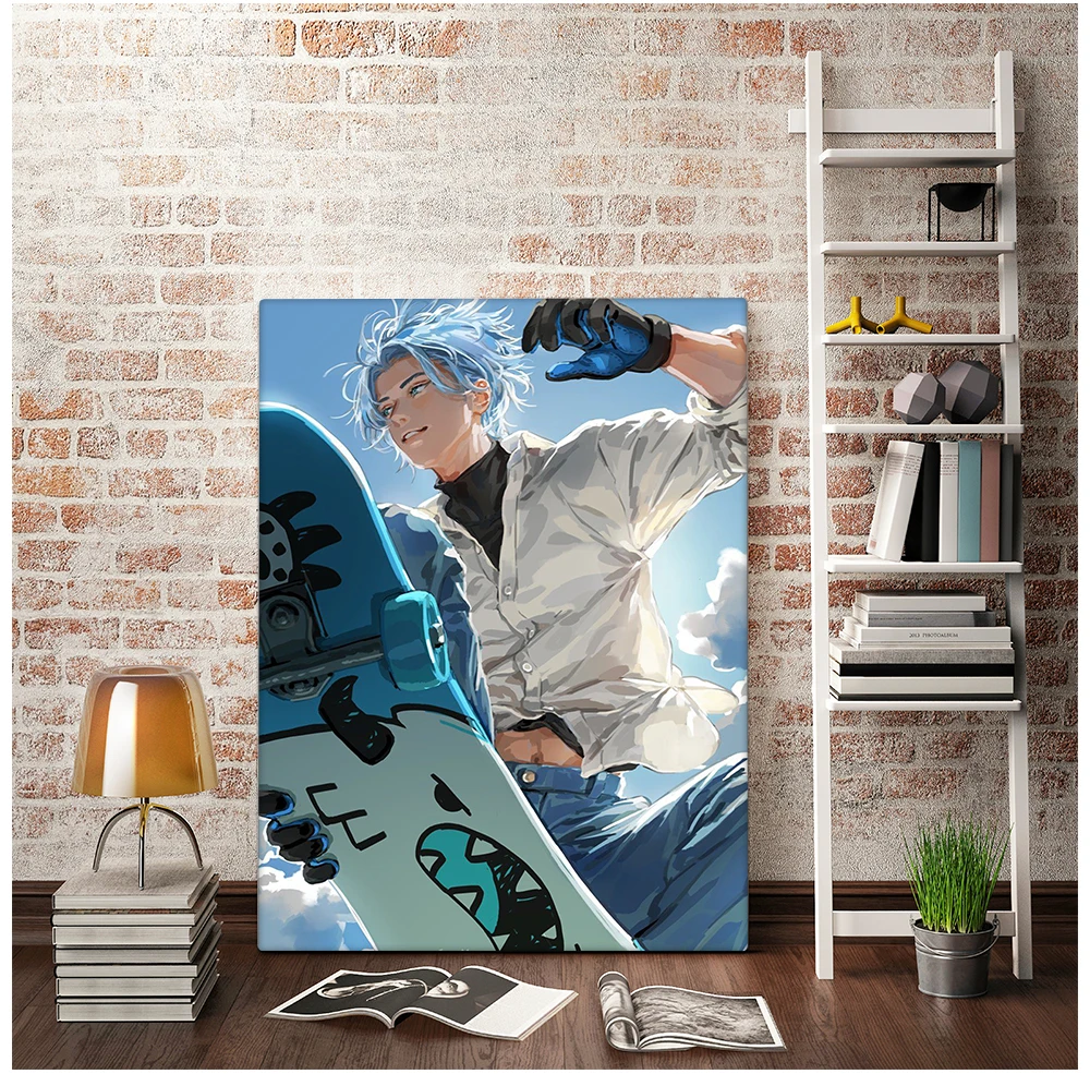 WTQ японское аниме Холст Картина SK8 Бесконечность плакаты Настенный декор Ретро