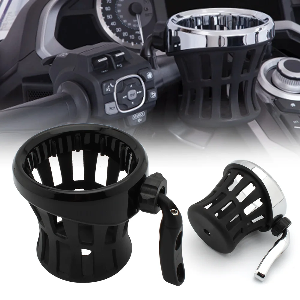 Motorcycle Passenger Drink Cup Holder For Honda Goldwing GL1800 2018 2019 2020 2021 Carrier Support Drinking Holder Cup