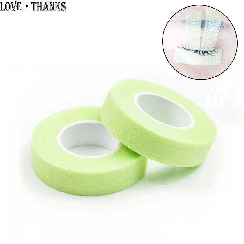 2 шт. дышащая Нетканая лента для наращивания ресниц новая зеленая дыра легко