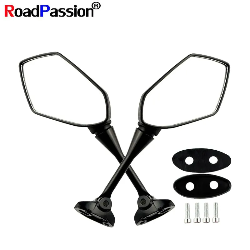 

Motorcycle Accessories Rear Side View Mirrors For KAWASAKI Ninja250R 250 EX250 K8F For HYOSUNG GT125R GT250R GT650R GT650S