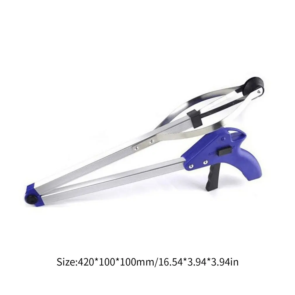 

Lightweight Aluminum Alloy Sanitation Trash Garbage Trash Folder Objects Pliers Picking Up Trash Clip New Garden Pick Tool