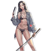 Hentai Waifu Cartoon girl sexy woman stickers walls doors and Windows yacht rV SUV waterproof decals