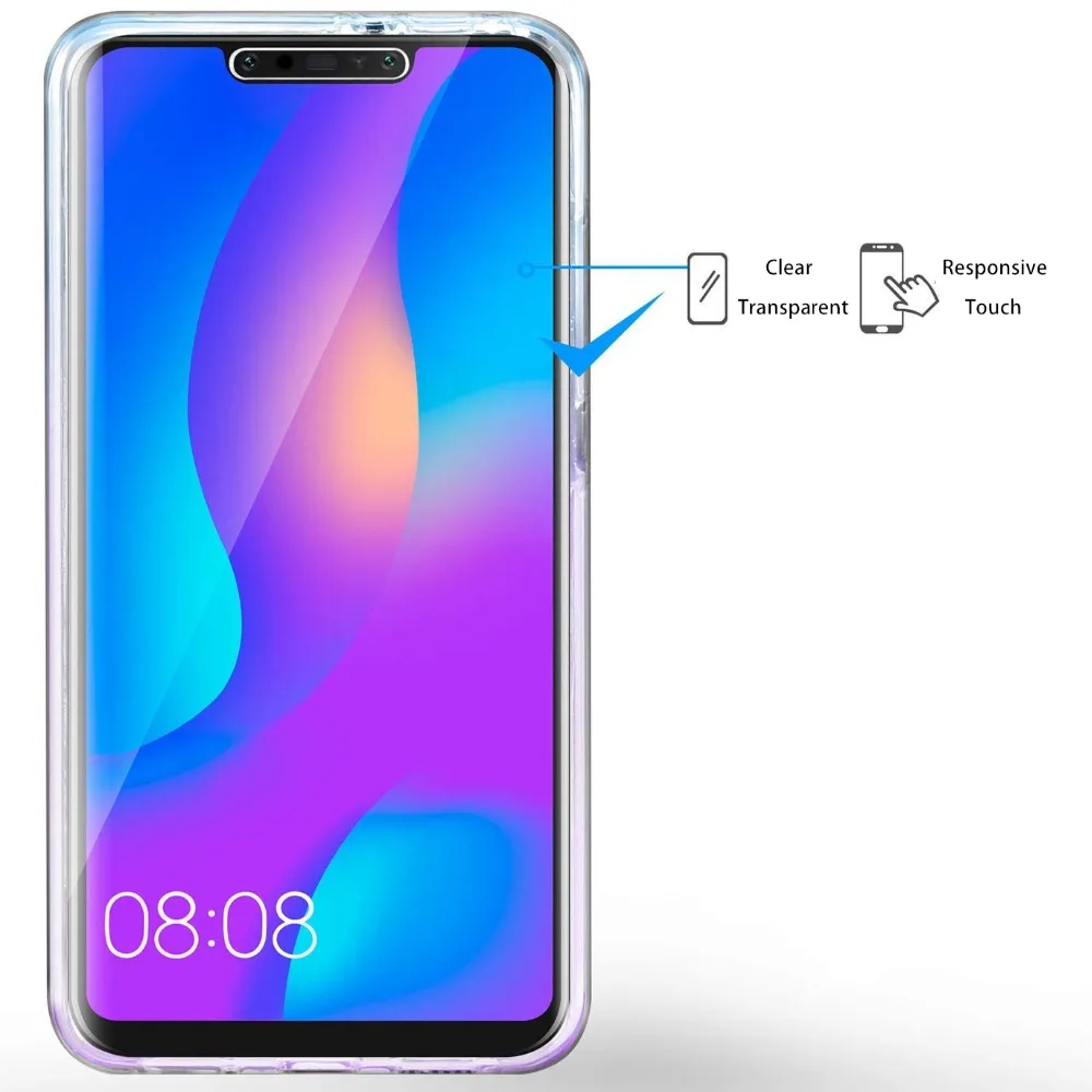 Роскошный чехол с полным покрытием 360 для Huawei Mate 20 10 Lite P30 P20 Pro P Smart 2019 Plus Y5 Y7 Y8 Y9 2018