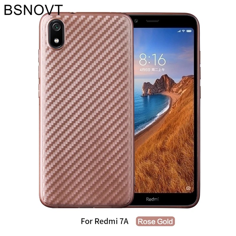 Для Xiaomi Redmi 7A чехол, Мягкий ТПУ силиконовый тонкий противоударный чехол-бампер для Xiaomi Redmi 7A чехол для Redmi 7A 5,4" BSNOVT