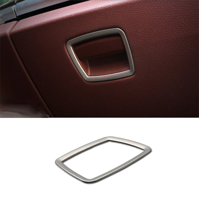 

For BMW 5 7 Series F10 F01 10-15 Interior Glove Box Storage Container Switch Handle Decorate Cover