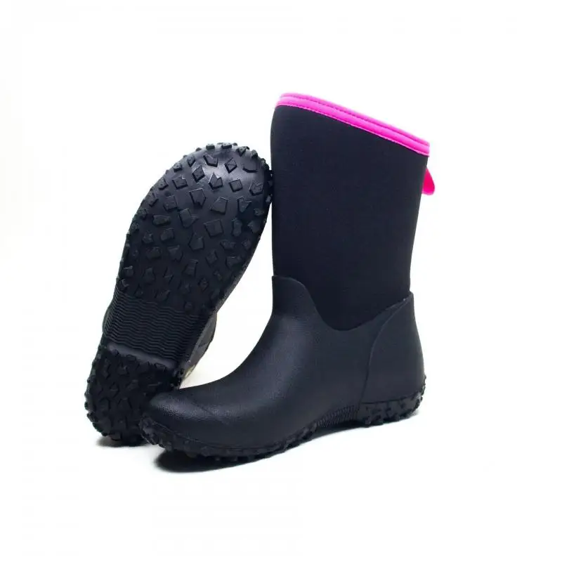 

Резиновые сапоги для женщин, водонепроницаемая обувь для воды, черные красивые осенние ботильоны, резиновые сапоги для женщин для дождя, Мо...