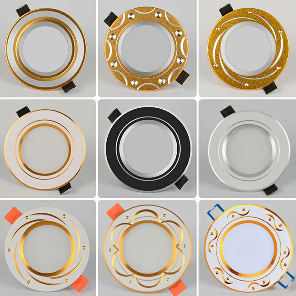 Светодиодные ультратонкие алюминиевые белые панельные светильники SCR