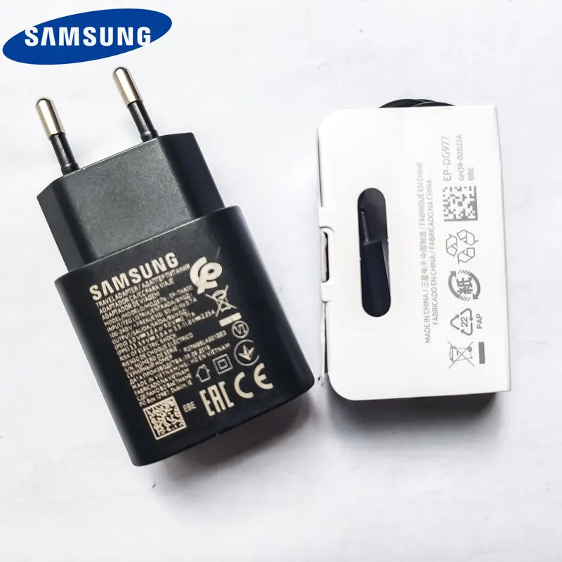 Оригинальный samsung note 10 зарядное устройство супер быстрая зарядка ЕС 25 Вт адаптер