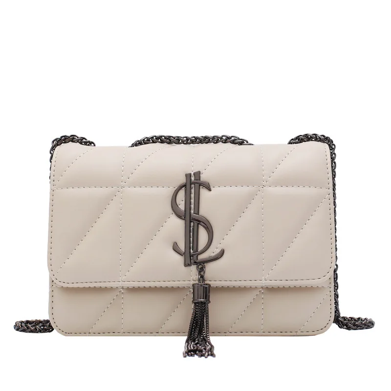 

Luxury Handbags Women Bags Designer New PU Leather Handbags Sac A Main Tassel Crossbody Bags for Women Shoulder Bag Chains Bag