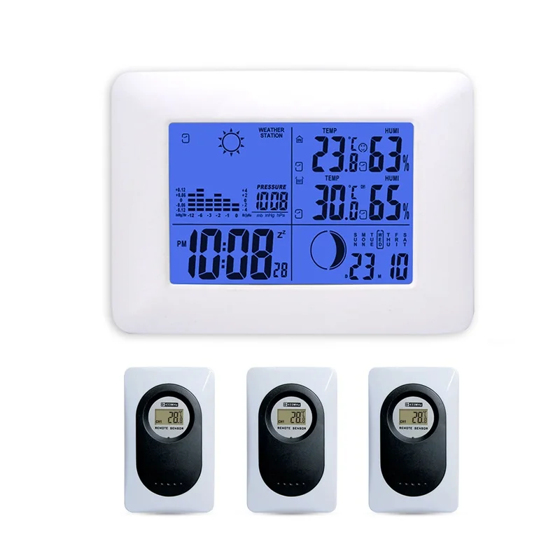 Беспроводная метеостанция для измерения температуры и влажности на улице внутри
