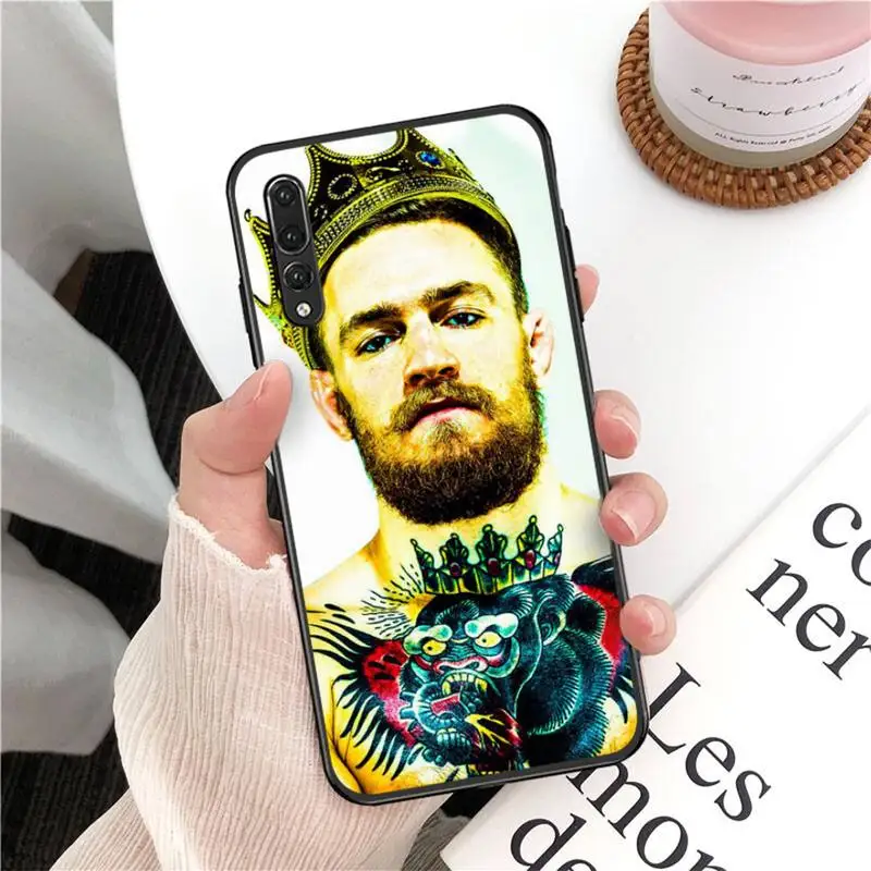 

Conor Mcgregor boxing King Phone Case for Huawei P30 40 20 10 8 9 lite pro plus Psmart2019