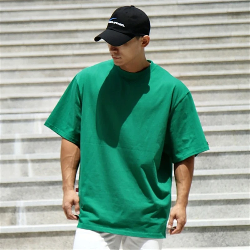 Футболка мужская хлопковая с принтом повседневная тренировочная коротким