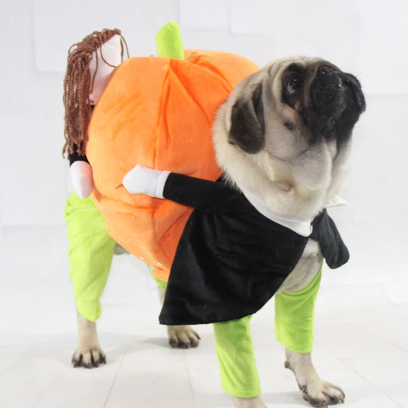 Jormel Хэллоуин костюм тыквы для собак кошек Рождественская одежда маленьких