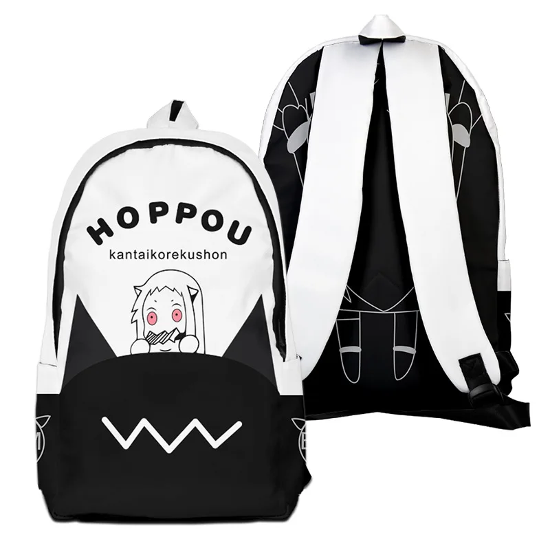 

Японская Коллекция аниме Hoppou, рюкзак для девочек-мальчиков, студентов-подростков, водонепроницаемая школьная сумка из ткани Оксфорд с муль...