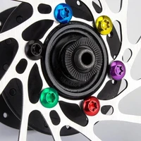 box disk brake rotor bolts bicycle mountain bike brake screws stainless steel bicycle accessories practical