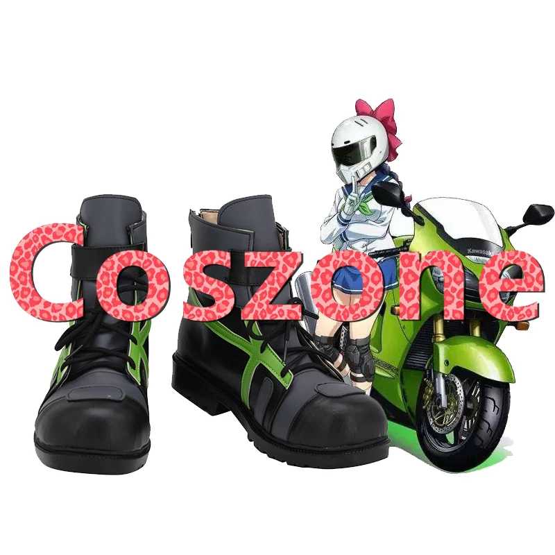 Обувь для косплея Bakuon Raimu Kawasaki ботинки Хэллоуина карнавальные аксессуары