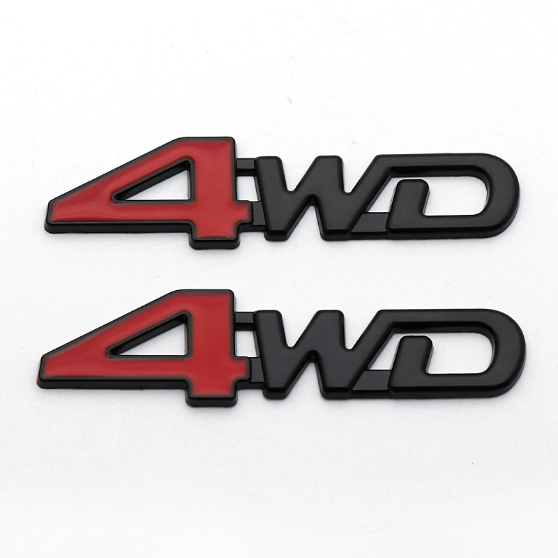 3D металлическая наклейка 4WD эмблема значок наклейки для Daihatsu Terios Sirion Mira материал