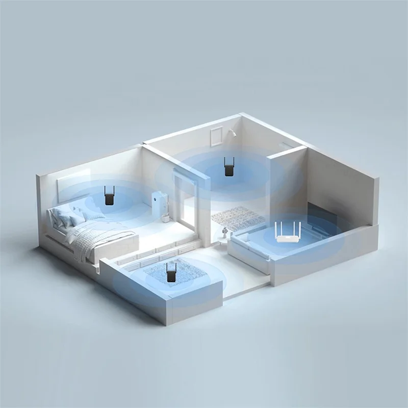 Новинка внешний усилитель диапазона Wi-Fi Xiaomi Mi AC1200 2 4 ГГц и 5 1200 Мбит/с сигнала