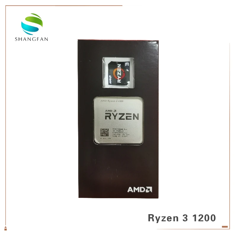 Процессор AMD Ryzen R3 1200 четырехъядерный процессор разъем AM4 3 1 ГГц 10 МБ TDP 65 Вт кэш 14 нм