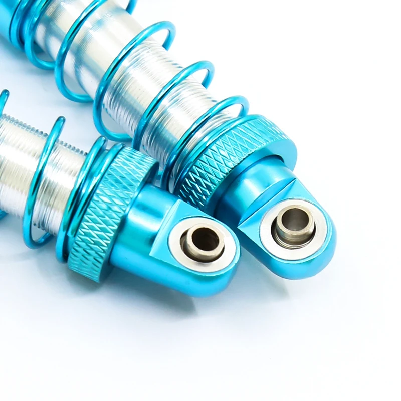 

2Pcs Metal Double Spring Oil Shock Absorber for 1/10 RC Crawler Car SCX 10 90046 AXI 03007 TRX4 TRX6 DIY Part