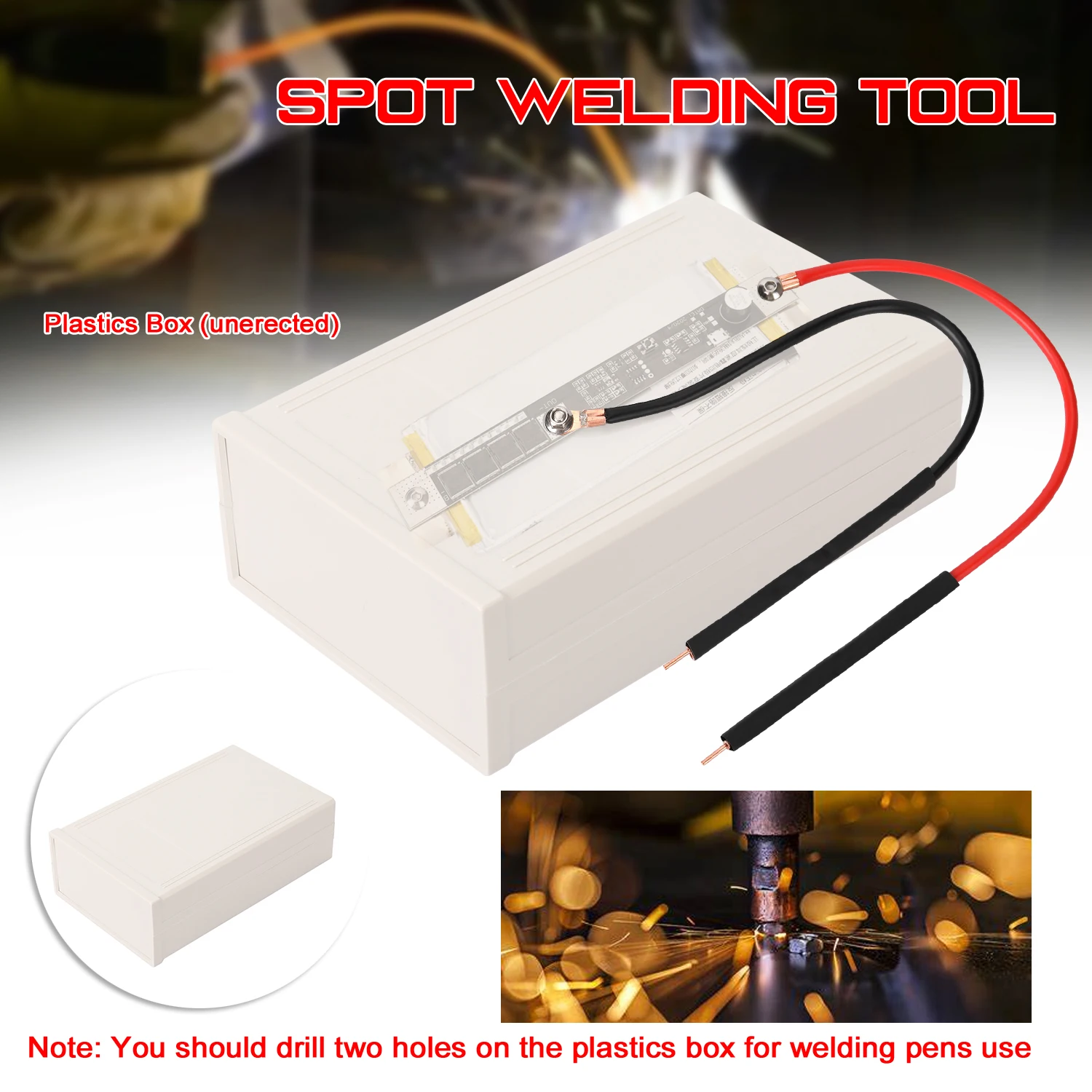 Ручной инструмент для точечной сварки DIY миниатюрный литиевый сварочный