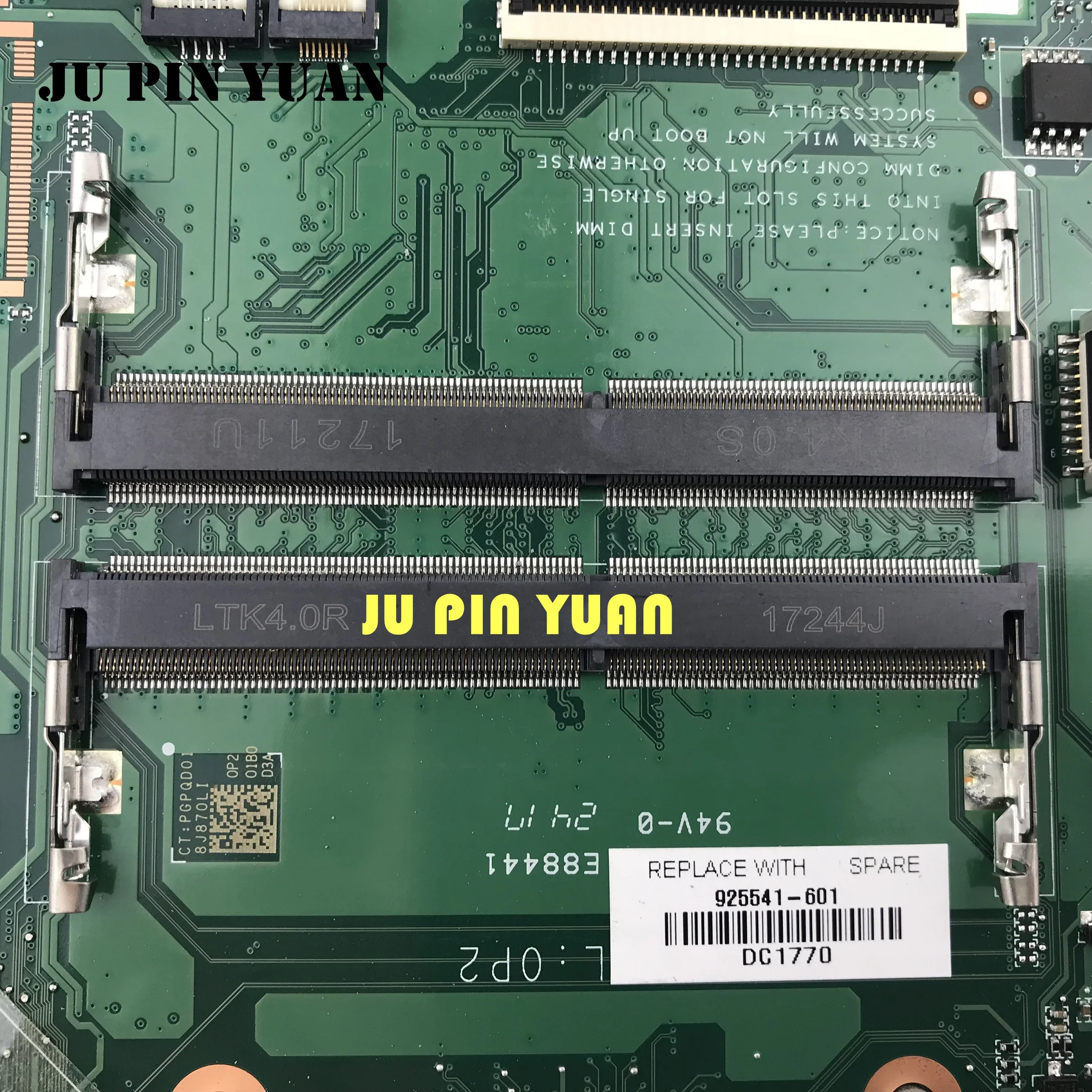 925541 601 001 для ноутбука hp 240 G6 14 BW материнская плата DA00P2MB6D0 с 520 2 Гб A9 9420 полностью