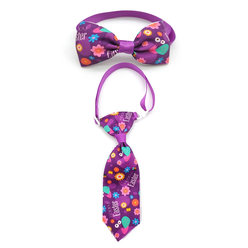 1 комплект пасхальное яйцо кролик товары для питомцев кошка собака галстук