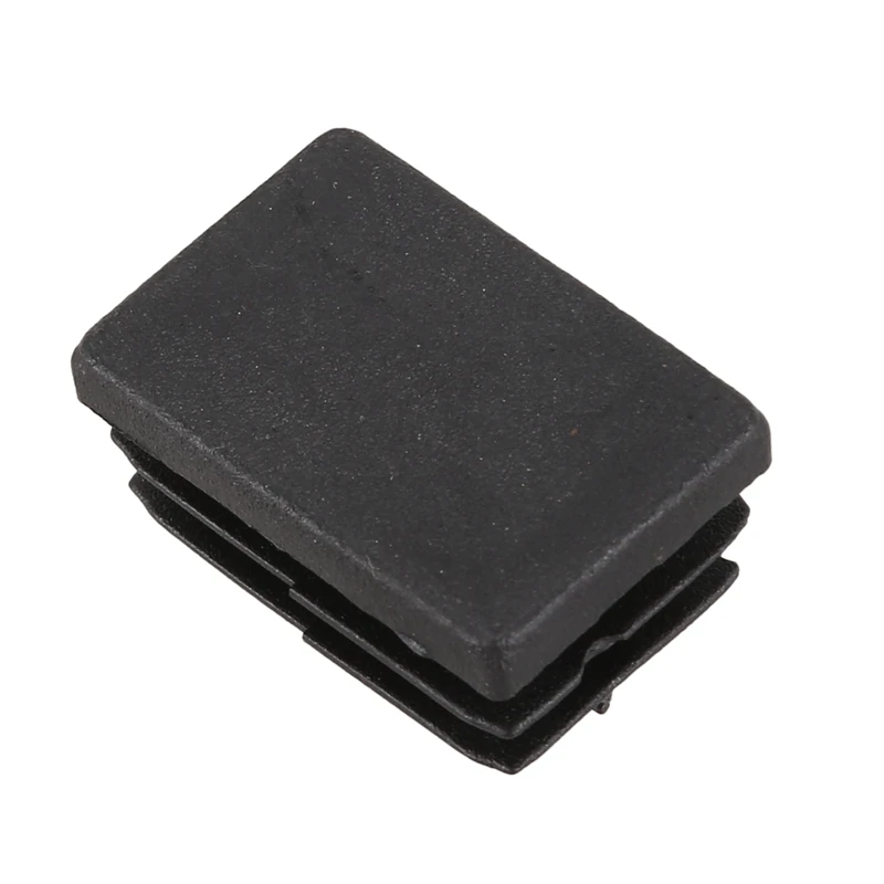 

20 pcs Plastic Rectangular End Cap 30mm x 20mm Threaded Pipe Tube Insert Rubber feet