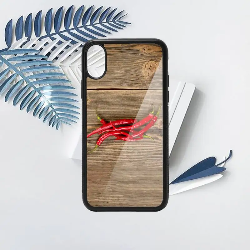 

Red Pepper Phone Case TPU For iPhone X XR XS 11 12 mini Pro MAX 6 6S 7 8 Plus SE 2020