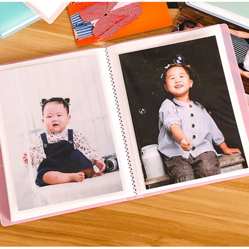 Пластиковый фотоальбом водонепроницаемый портативный альбом для