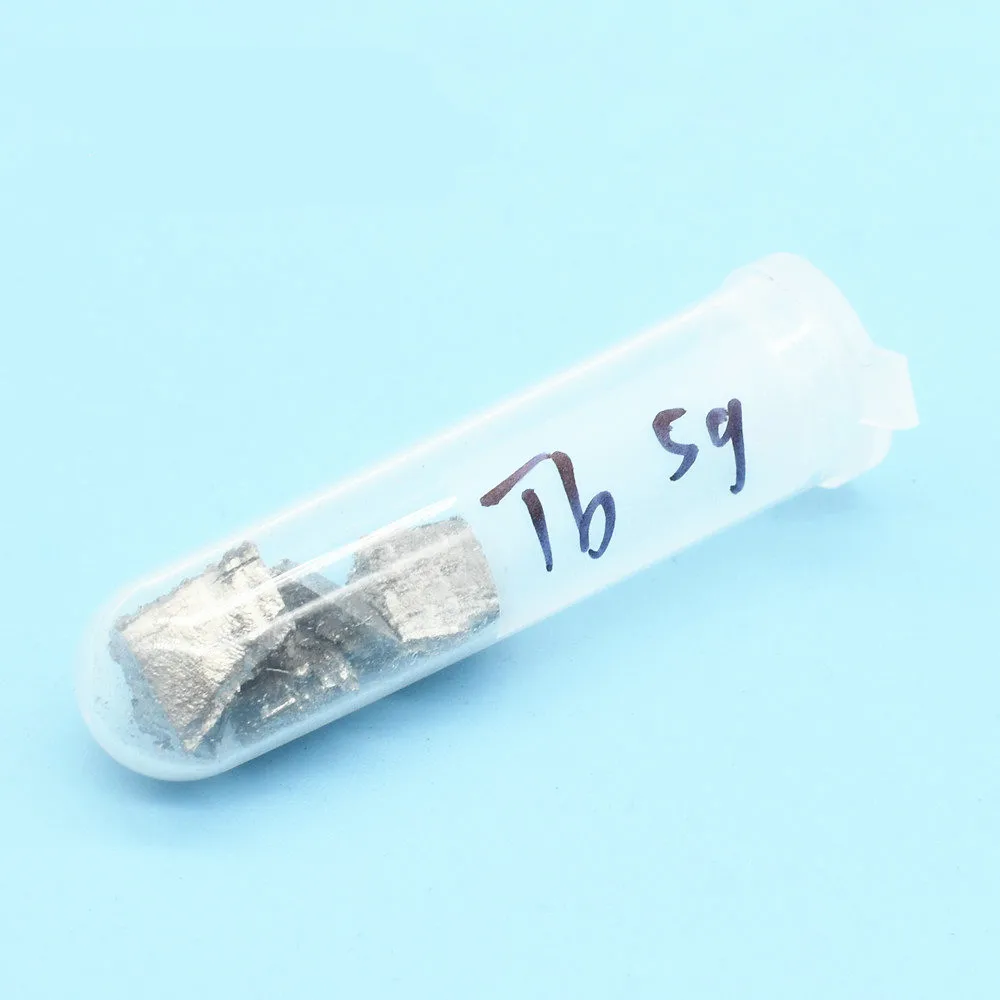 5g Solid Terbium Tb-99 9% Tb металлический элемент простое вещество редкоземельный зерновой