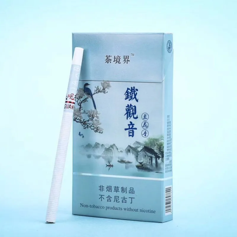 

Healthy Tea Tobacco Tea Nature Herbal Tea Smoke Ten Flavor Chinese Cigarette to Quit Smoking Clear Lung No Tobacco No Nicotine