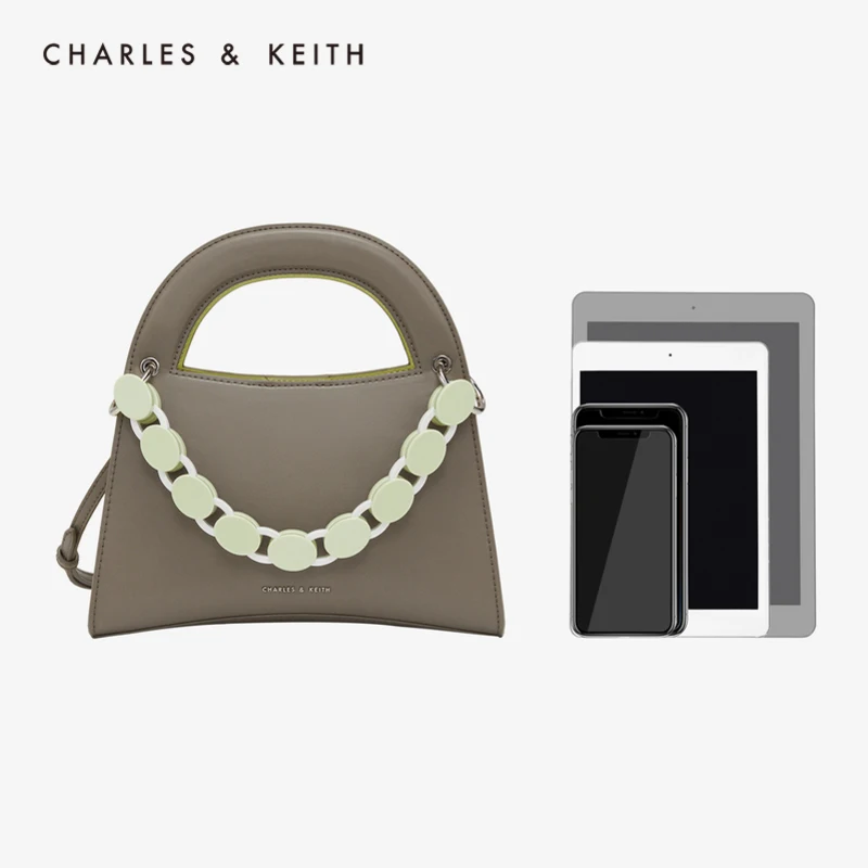 CHARLES＆KEITH Новинка на Весну и Лето2020 CK2-50270440Женская Cумка плечо Стильное Сочнение