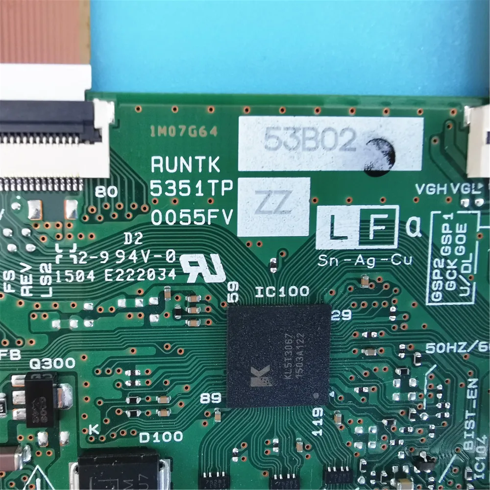 Logic Board Card Supply RUNTK 5351TP 0055FV ZZ ZA For UE40F5000AK UE40F5300AK UE40F5500AKXXU T-CON LVDS Board
