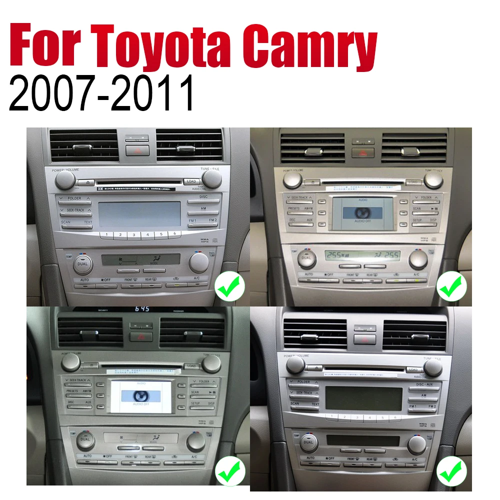 Автомобильный DVD-плеер ZaiXi GPS-навигация для Toyota Camry 2007 ~ 2011 Автомобильная
