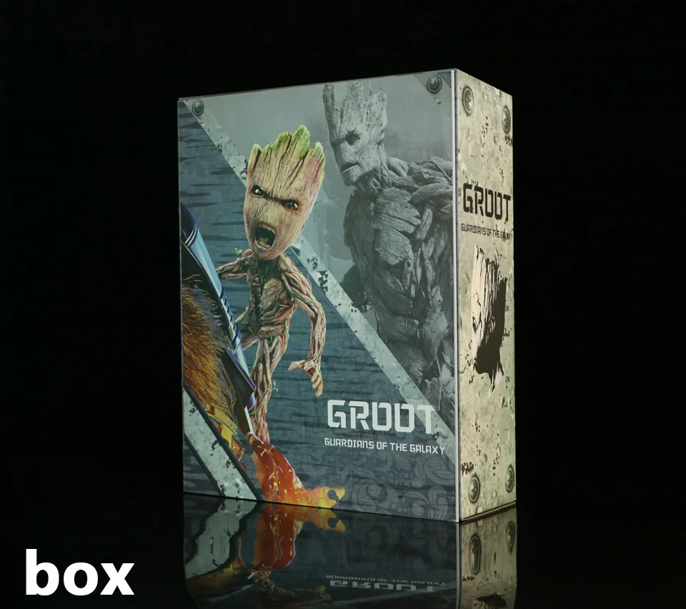 Groot прекрасный стражи Галактики дерево игрушечный человечек Мстители фигурка супер-героя кукла 1/1 подарок для мальчика