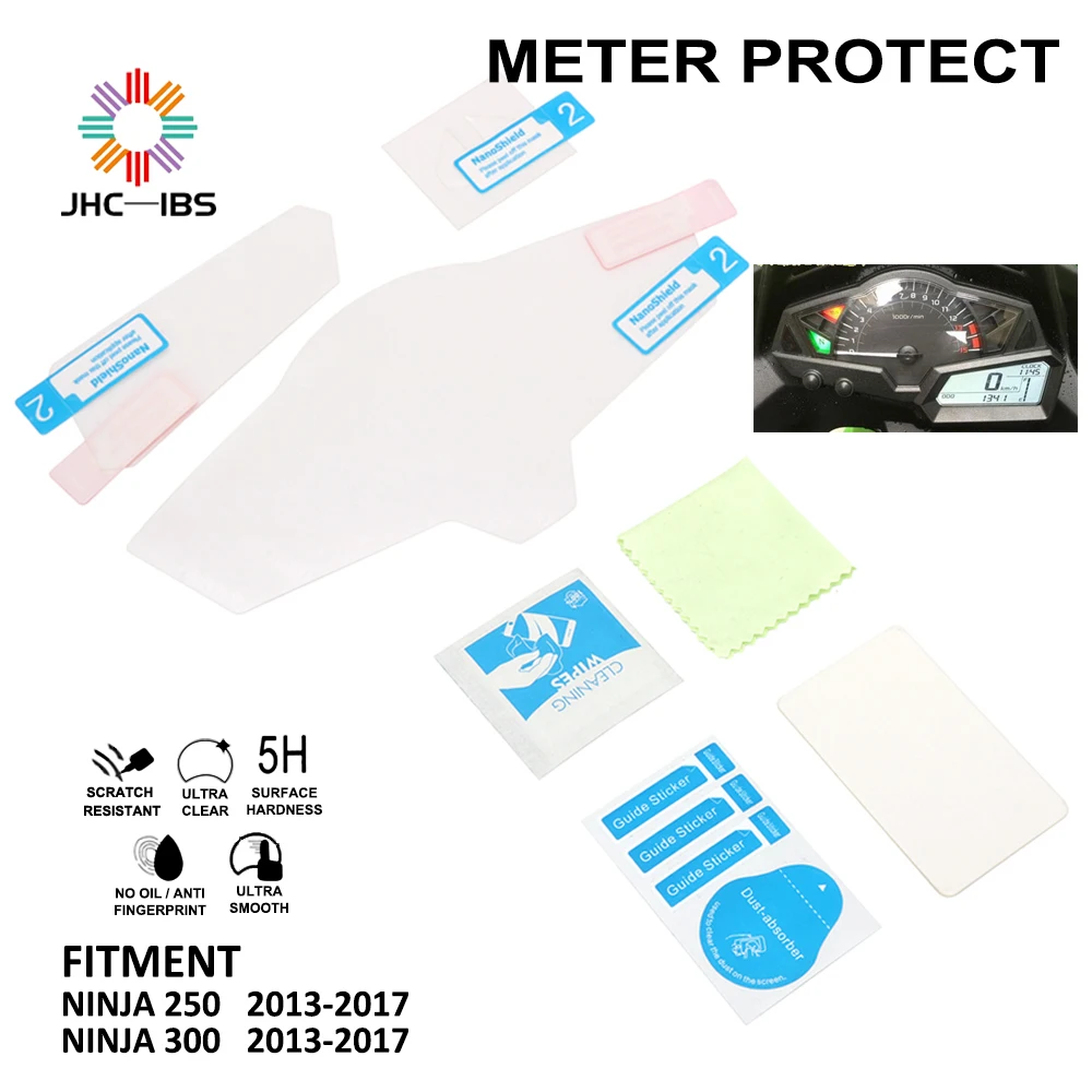 Пленка JHC для защиты экрана от царапин на приборной панели мотоцикла спидометра