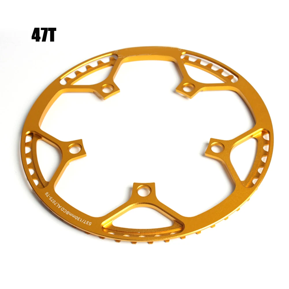 Складная велосипедная узкая широкая звезда 130 BCD круглая форма одинарная цепь