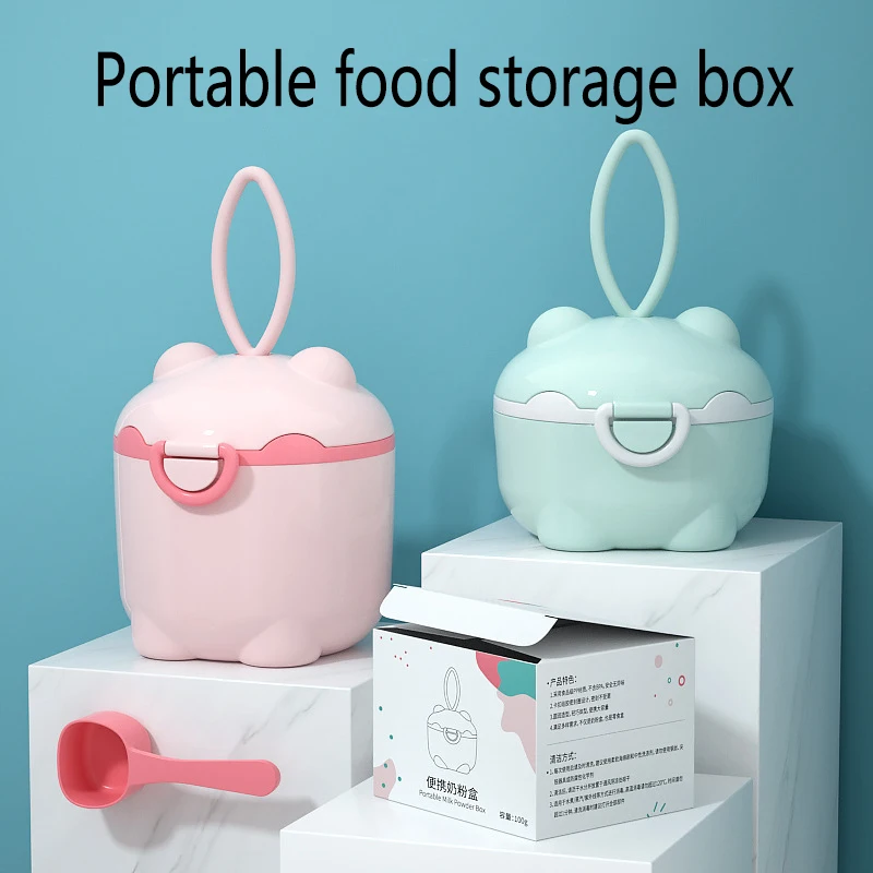 

Портативный контейнер для хранения молочного порошка для новорожденных, коробка для детского питания с эфирными зернами и фруктами, Детска...