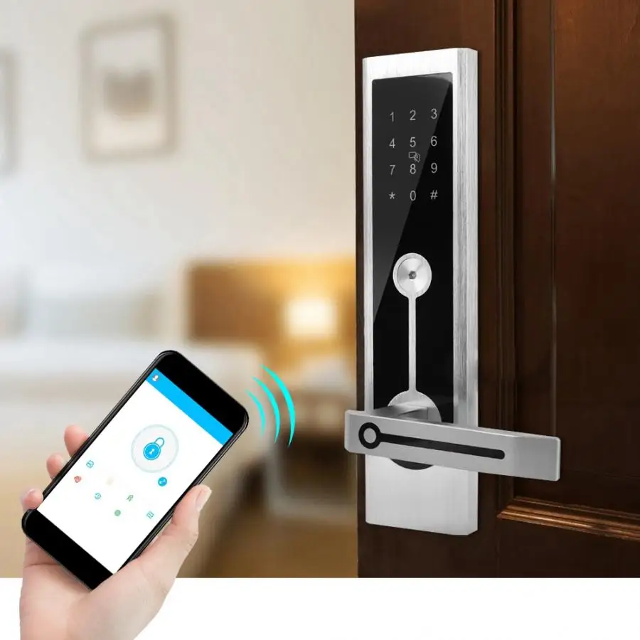 A3 APP WiFi BT Cipher дистанционный умный дверной замок цифровой код клавиатуры Deadbolt для