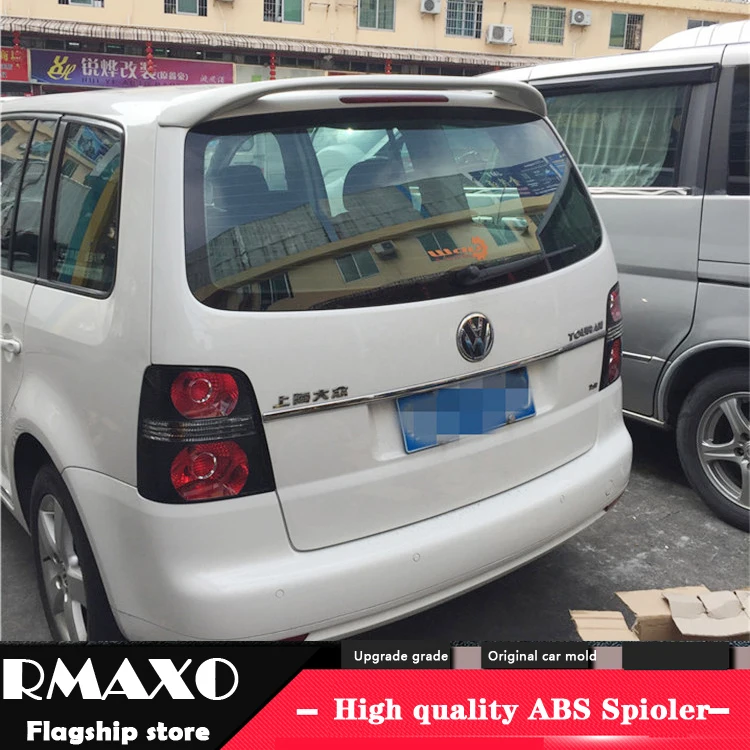 Спойлер для VW Touran 2008 2015 спойлер ABT высококачественный из углеродного волокна