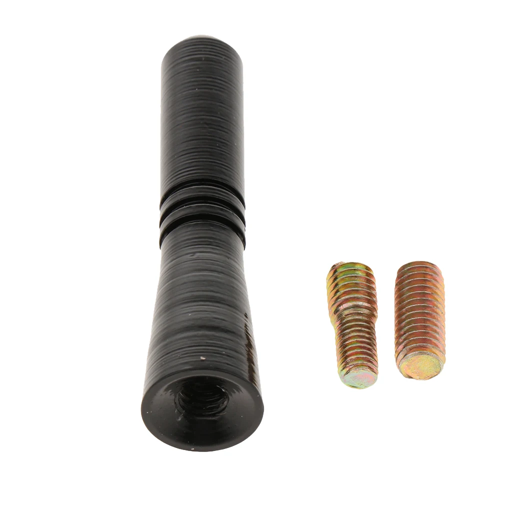 Черная 2 4 дюймовая Прямая замена короткая резьба винтового типа антенна мачта