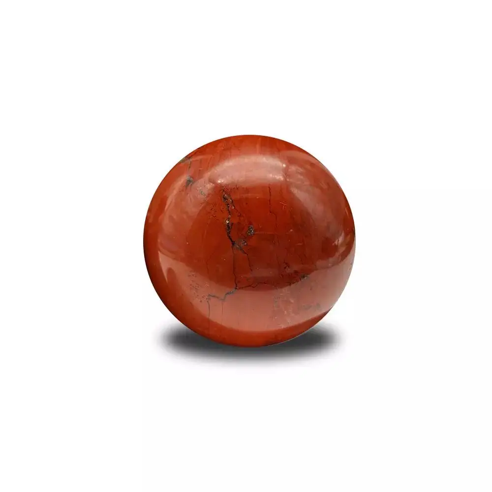 

MOKAGY Raw Natural Red Jsaper Quartz Stone Crystal Mineral Sphere 60MM-70mm 1pc